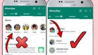 How To Change whatsapp Status style To Vertical in whatsapp latest updatehorizon style to vertical