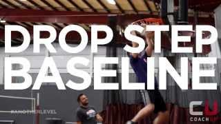 Basketball Tips How To Do A Drop Step Baseline Move