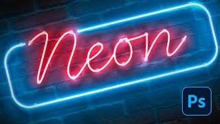 Create a Stunning Neon Light Effect in Photoshop - Tutorial for Beginners