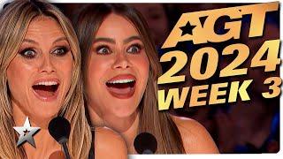 Americas Got Talent 2024 ALL AUDITIONS  Week 3