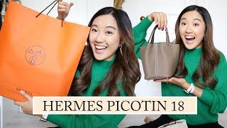 HERMES UNBOXING & REVIEW Picotin 18 Price History Features