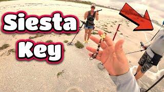 Fellow YouTuber Took Us To His Hot Spots  Beach Metal Detecting