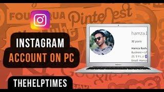 How to Sign Up  Sign in to Instagram From PC Or Laptop 2019 - Instagram Guide