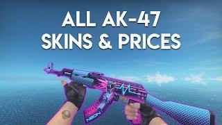 All AK-47 Skins Showcase + Prices *2018* - CSGO