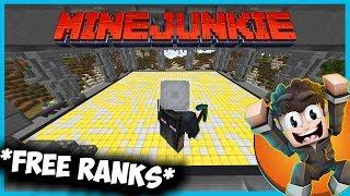 MineJunkie OP Prison SOTW *FREE RANKS*