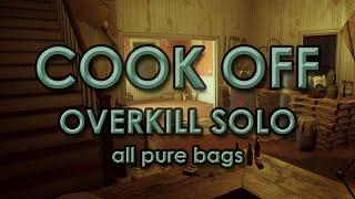 PAYDAY 3 Cook Off Solo - Overkill - All 19 pure bags - No favors - Build in description