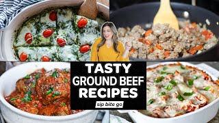 Simple Ground Beef Recipes SUPER Easy Dishes