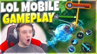 NEW LOL MOBILE GAMEPLAY REVEALED & UPDATE Wild Rift Reaction