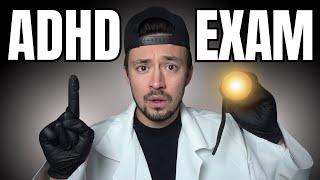 RIDICULOUS ADHD ASMR EXAMINATION Roleplay  Checking you for ADHD *NOT REALLY*