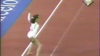 Silvia Mitova BUL Floor Team Optionals 1992 Olympic Games