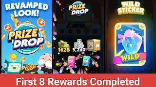 PEG-E Prize Drop REVAMPED LOOk  8 rewards completed  MONOPOLY Go #monopolygo #pege #prize #drop