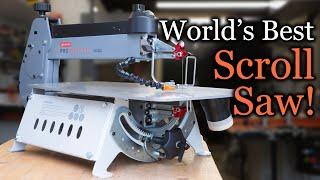 Unboxing The Best Scroll Saw On The Market Axminster Professional Scroll Saw