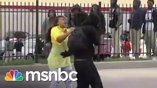Mom Forcefully Stops Son From Rioting In Baltimore  msnbc