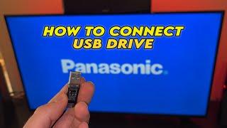 How to Use a USB Drive on Your Panasonic TV