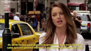 Amber Heard nos bastidores de Conexão Perigosa LEGENDADO PTBR