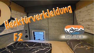  Hecktürverkleidung F2  Fenster Einpassen  DIY Campervan   Tipps  Hecktüren