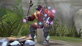 TF2 Unusual Taunt Effect Preview - Blooming Blossoms