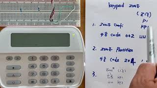 DSC PC1832 keypad zone programming