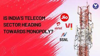 How do Reliance Jio Airtel and Vi dominate Indias telecom market?