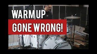 Warm Up Gone Wrong - Becomes a Blazing Drum Solo