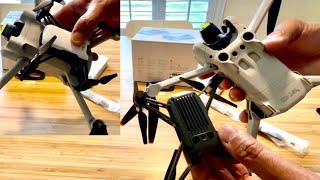 Dji Mini 3 Pro Unboxing￼ & size comparison to ￼Ryze Tello Micro￼ Drone￼