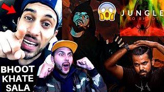 SAVAGE JHAPALI$H IS BACK & CRAZY Reacting To Nawaj Ansari & Jhapali$H - JUNGLE KO BHOOT *MUST WATCH