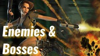 Tomb Raider Legend - All Enemies & Bosses