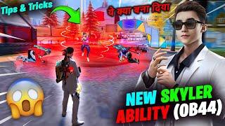 New SKYLER character ability Test & Details  How to use SKYLER character & Tips  Harsh78