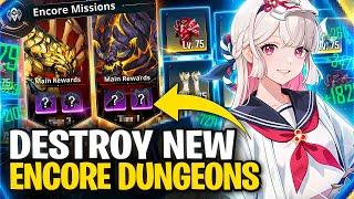 HOW TO DOMINATE NEW ENCORE DUNGEONS  Solo Leveling ARISE