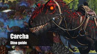 Carcha PVP tested  Carcharodontosaurus dino guide  ARK Survival Evolved