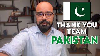 Thank You Team Pakistan  Pakistan vs Australia Semi Final  Junaid Akram