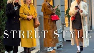 The Best Street Style From Milan•FallWinter Outfit Ideas•Trends to Try in November 2023