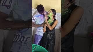 holi me ye to jamal kiye#viral #couple