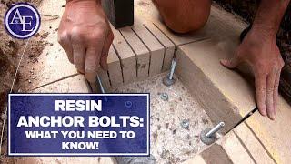 RESIN ANCHOR BOLTS What you need to know