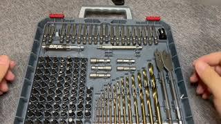 SKIL 120pc Drilling and Screw Driving Bit Set with Bit Grip   SMXS8501 Review