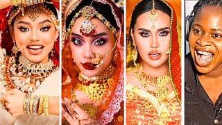 Asoka - India Bridal Makeup - Viral TikTok Transition Challenge CompetitionWho Won?