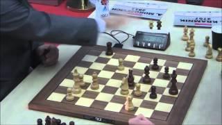 Alexander Morozevich vs Vladimir Kramnik - Blitz Chess Ending