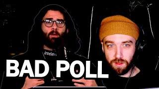 Hasan has a problem with Dans poll