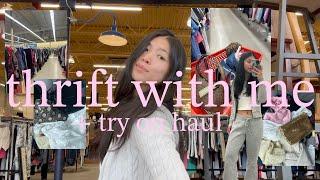 THRIFT WITH ME + TRY ON HAUL