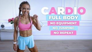 CHILLED CARDIO WORKOUT  No Equipment No Repeat No Jumping