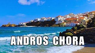 The Unique & Isolated Island Capital Andros Greece 