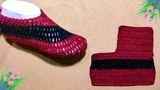 New knitting pattern For Ladies SocksShoesJurabJutti # 167