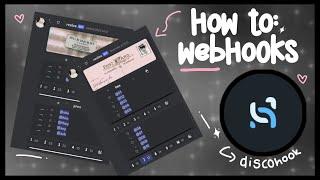  How to create Webhooks & reaction roles using Discohook discord tutorial