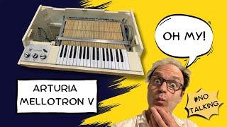 Unlock Vintage Vibes Arturia Mellotron V Sound Demo No Talking