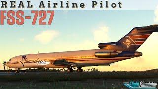 FSS 727 First LOOK  Real Airline Pilot  Flight Sim Studios Boeing 727F  #msfs20 #boeing