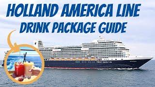 Is the Holland America Drink Package Worth it?