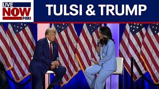 WATCH Tulsi Gabbard and Donald Trump hold forum event