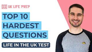 The Top 10 HARDEST Questions + Summary Notes Life in the UK Test 2024 Practice 