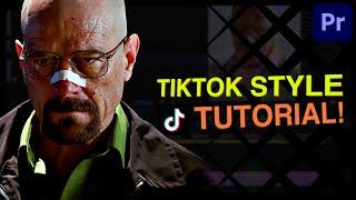 TikTok Edit Style in Premiere Pro Tutorial