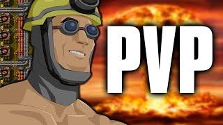 Factorio Professional Annihilates 3 Morons in PVP